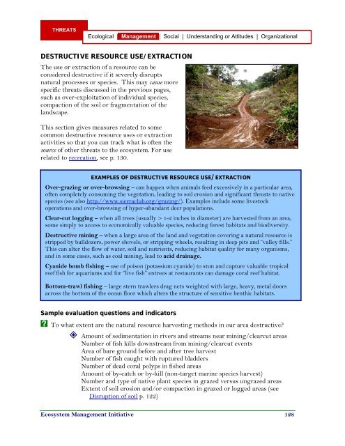 Evaluation Sourcebook (.pdf) - School of Natural Resources and ...