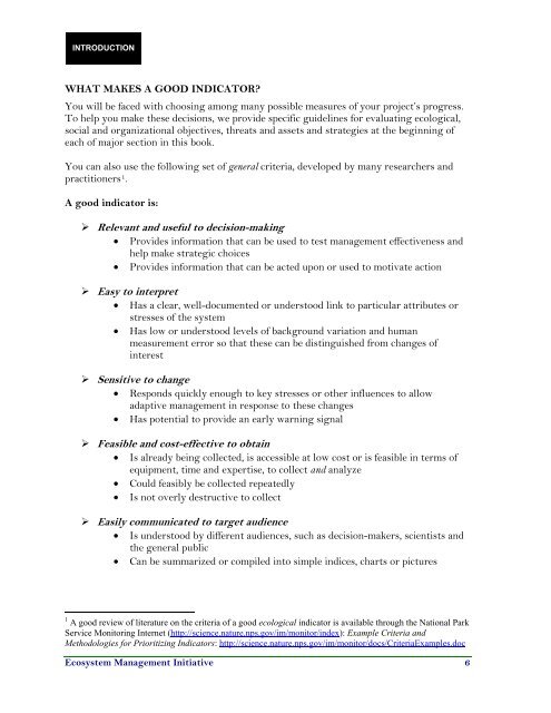 Evaluation Sourcebook (.pdf) - School of Natural Resources and ...