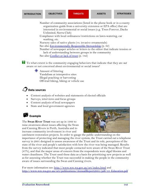 Evaluation Sourcebook (.pdf) - School of Natural Resources and ...