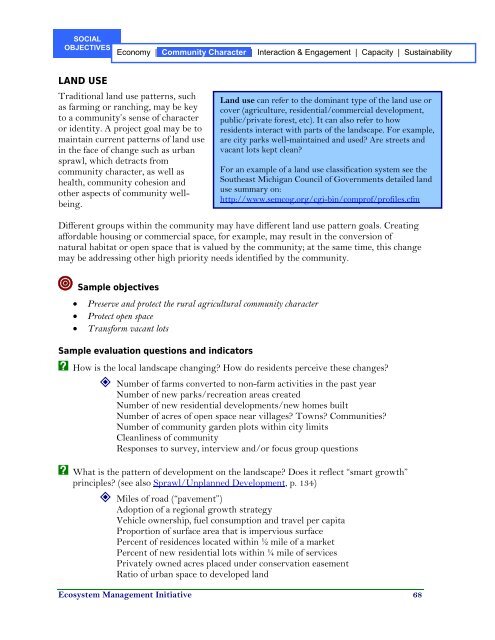 Evaluation Sourcebook (.pdf) - School of Natural Resources and ...