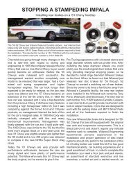 61 Impala Brake Install - Wilwood Engineering