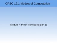 Proof - Ugrad.cs.ubc.ca