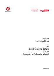 Bericht 01K02 - Ernst-Schering-Oberschule in Berlin-Mitte