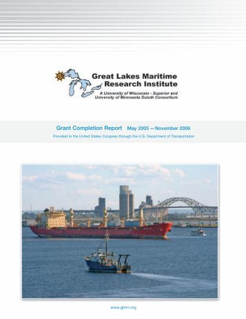 15 MB - Great Lakes Maritime Research Institute