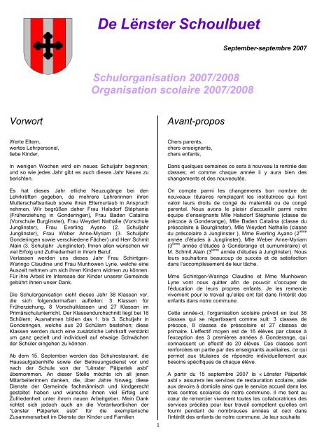 Schoulbuet 2007-2008 - Junglinster