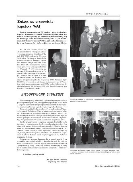 calosc_nr 103.p65 - Wojskowa Akademia Techniczna