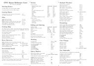 GNU Emacs Reference Card - CS Course Webpages