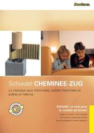 Schiedel CHEMINEE-ZUG - Schiedel Kaminsysteme
