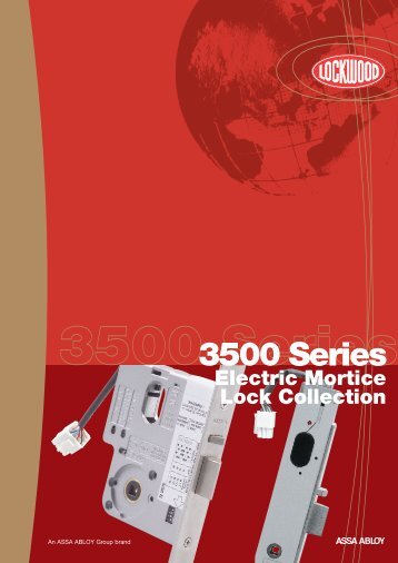 3500 Series Electric Mortice Lock - ARC Automation, Security ...