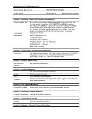 Polystyrene Vessels MSDS - Weber Scientific