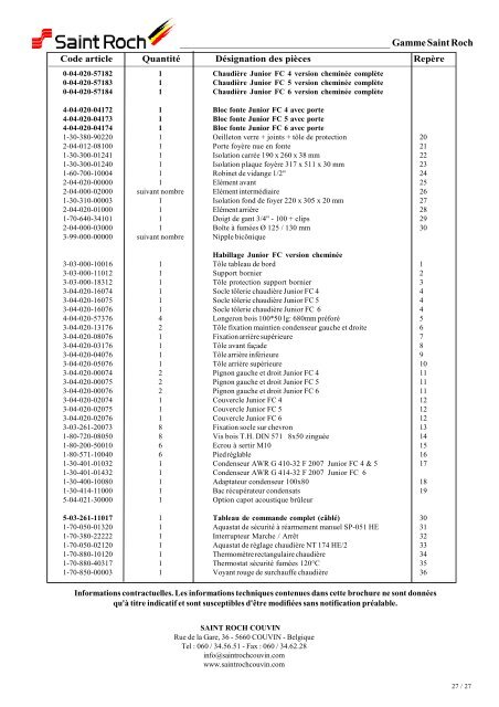 F:\Bureau d'Etudes\Notice\Notices techniques\Saint Roch\Fioul\Junio