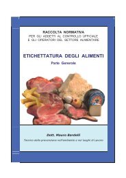 Normativa etichettatura alimenti - UNPISI