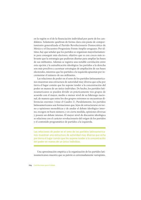 La Democracia en América Latina: Contribuciones para el Debate