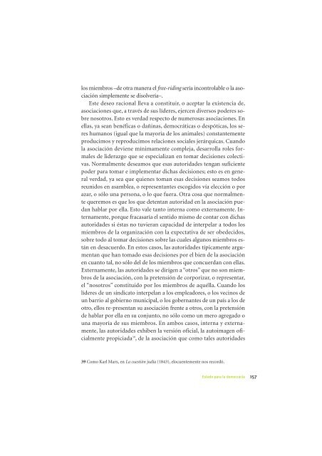 La Democracia en América Latina: Contribuciones para el Debate