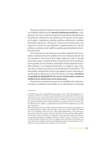 La Democracia en América Latina: Contribuciones para el Debate