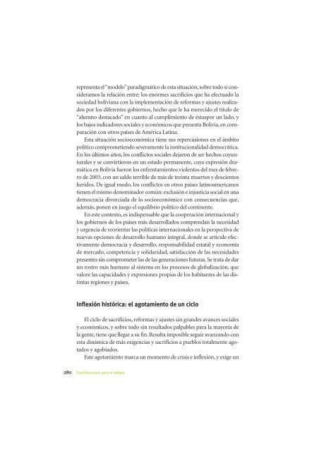 La Democracia en América Latina: Contribuciones para el Debate