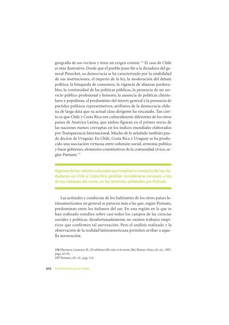 La Democracia en América Latina: Contribuciones para el Debate