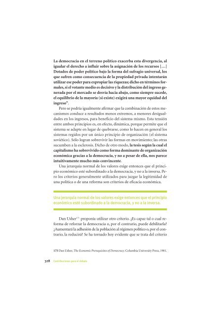 La Democracia en América Latina: Contribuciones para el Debate