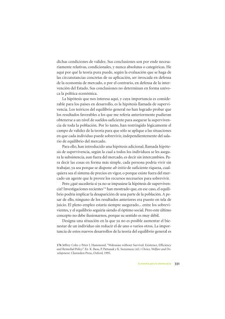 La Democracia en América Latina: Contribuciones para el Debate