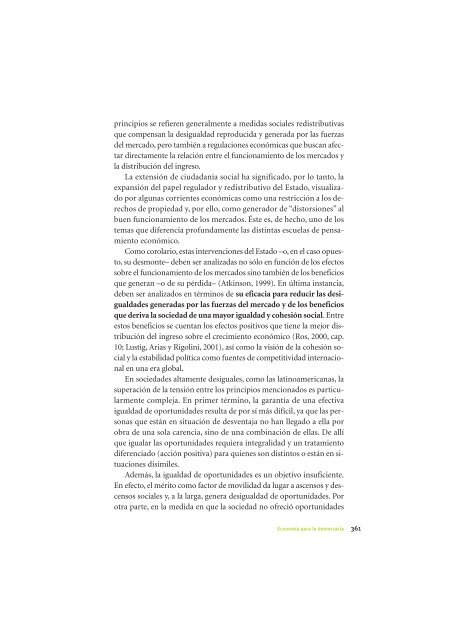 La Democracia en América Latina: Contribuciones para el Debate