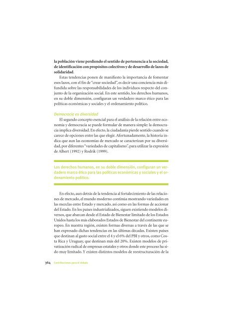 La Democracia en América Latina: Contribuciones para el Debate