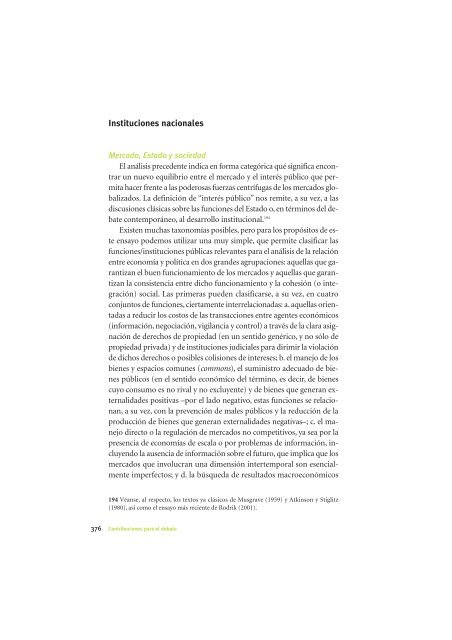 La Democracia en América Latina: Contribuciones para el Debate