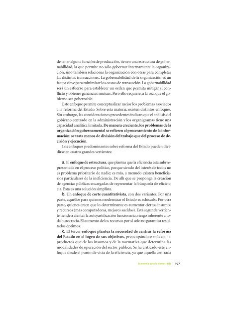 La Democracia en América Latina: Contribuciones para el Debate