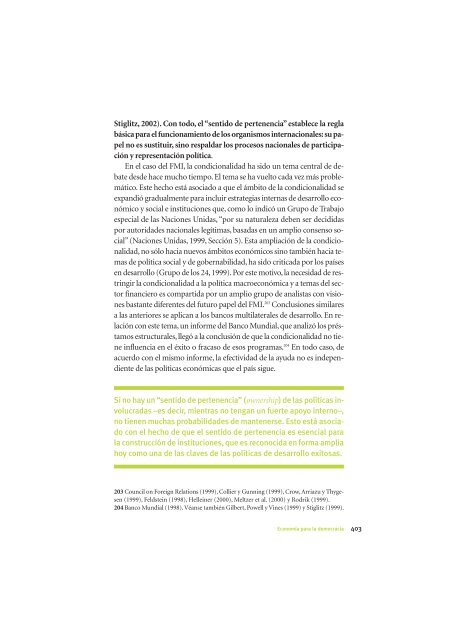 La Democracia en América Latina: Contribuciones para el Debate