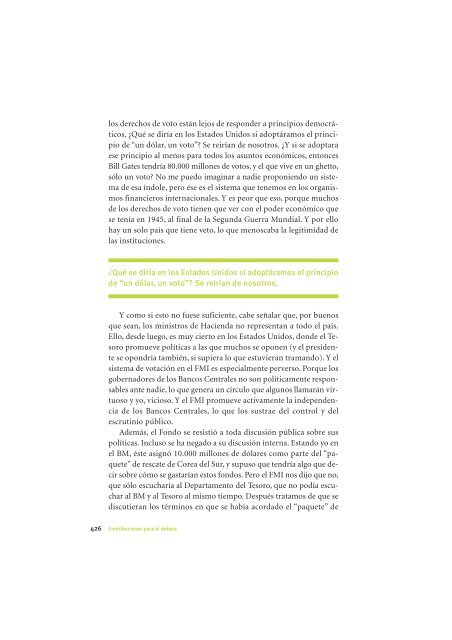 La Democracia en América Latina: Contribuciones para el Debate