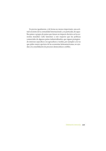 La Democracia en América Latina: Contribuciones para el Debate