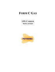 FORM C GAS - Petredec