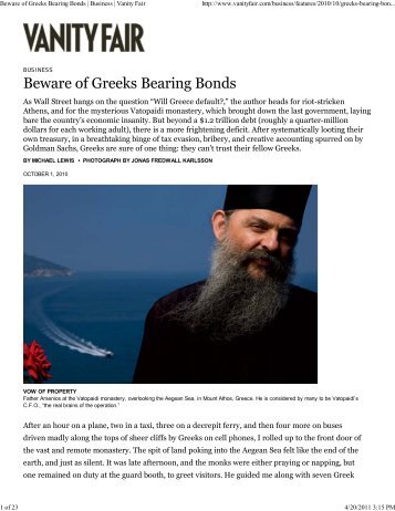 Beware of Greeks Bearing Bonds _ Vanity Fair