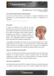 Encefalitis por el Virus Herpes Simple - Salamandra