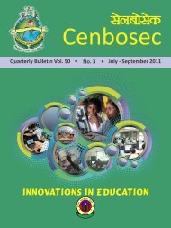 Innovation in Education - CBSE