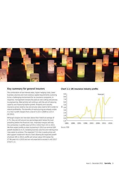 Specialty: Insights for the specialty insurance and ... - Ernst & Young