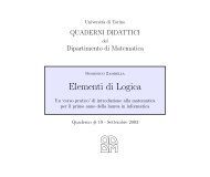 Elementi di Logica - Matematica