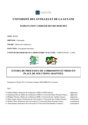 manuscrit HDR dÃ©finitif partie 1 - UMR EcoFoG