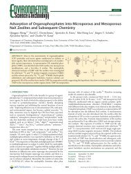 Adsorption of Organophosphates into Microporous and Mesoporous ...