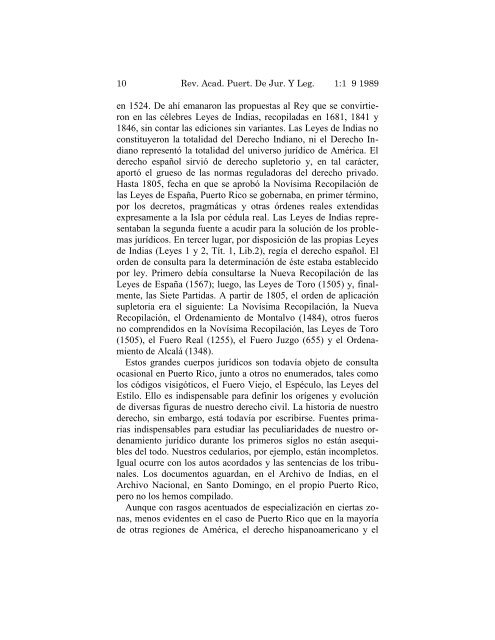 Revista Volumen I (formato pdf) - Academia PuertorriqueÃ±a de ...