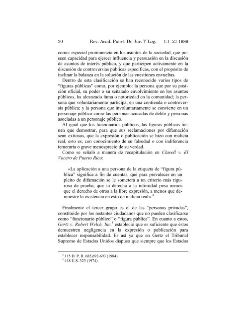 Revista Volumen I (formato pdf) - Academia PuertorriqueÃ±a de ...