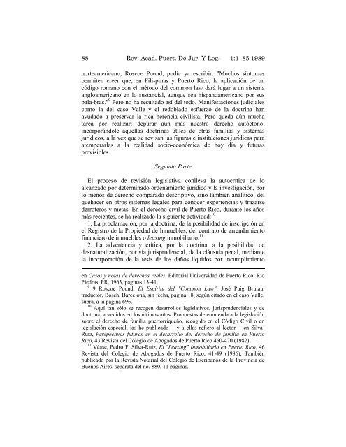 Revista Volumen I (formato pdf) - Academia PuertorriqueÃ±a de ...