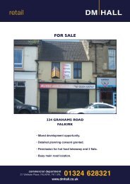 for sale 234 grahams road falkirk - DM Hall