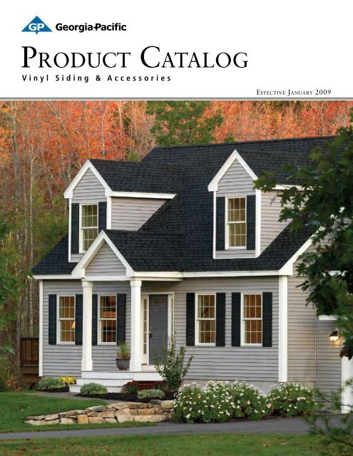 Georgia Pacific 2016 Vinyl Siding And Accessories Catalog By Cliff Morris Issuu