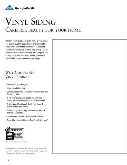 Vinyl Siding Product Catalog - BlueLinx