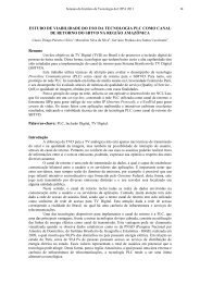 MODELO DE RESUMO EXPANDIDO - SITEC2012 - Semana do ...