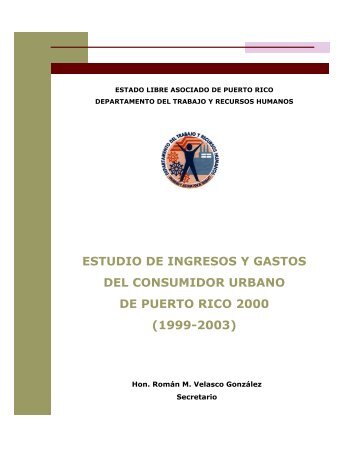 estudio de ingresos y gastos del consumidor urbano de puerto rico ...