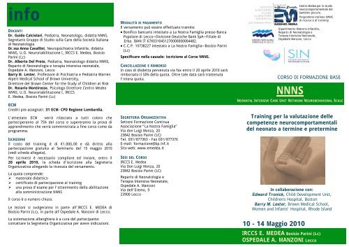 NNNS NEONATAL INTENSIVE CARE UNIT ... - Psychomedia