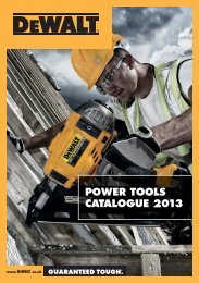 POWER TOOLS CATALOGUE 2013