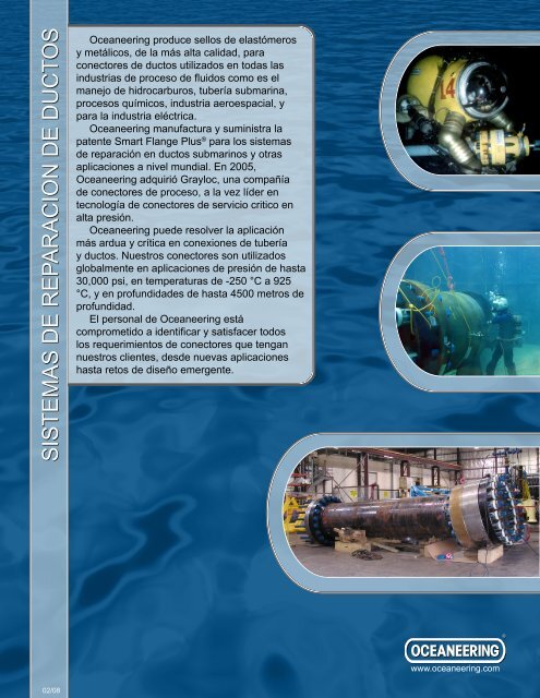 SISTEMAS DE REP ARACION DE DUCT OS - Oceaneering