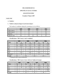 APPENDIX 1 - Faculty of Law - University of Oxford